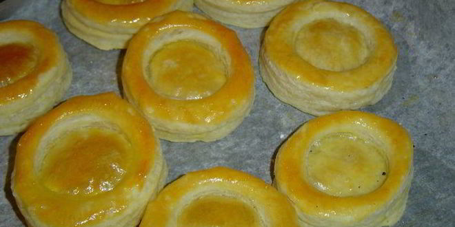 Рецепт волованов с горбушей