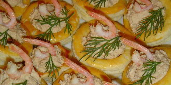 Рецепт волованов с горбушей