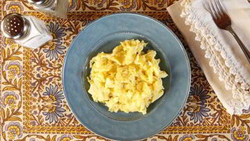 Рецепт Простой яичницы болтунья