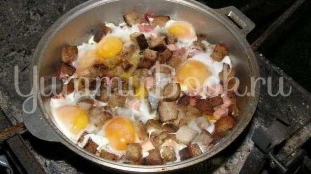 Как приготовить сборную глазунью