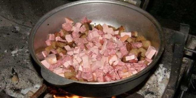 Рецепт сборной глазуньи