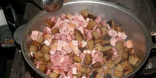 Рецепт сборной глазуньи