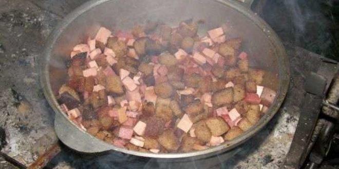 Рецепт сборной глазуньи