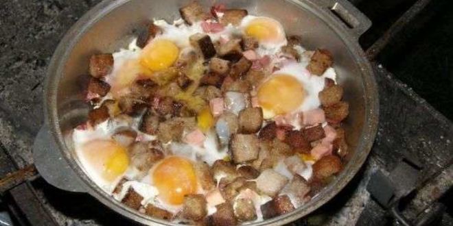 Рецепт сборной глазуньи