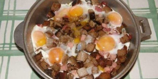 Рецепт сборной глазуньи