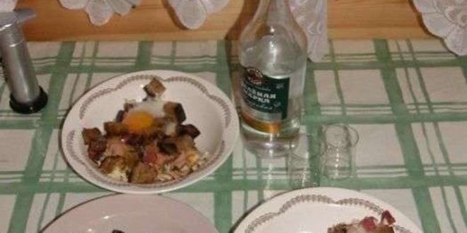 Рецепт сборной глазуньи