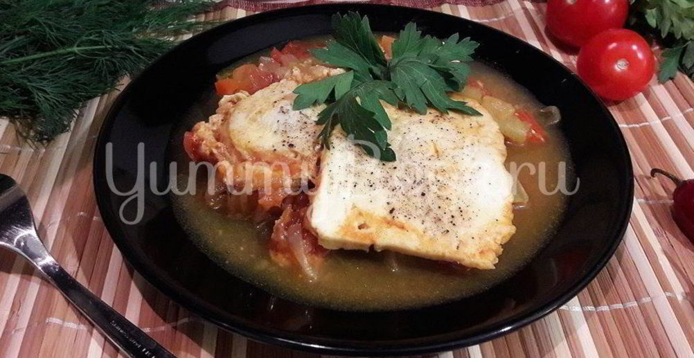 Рецепт яичницу шакшука