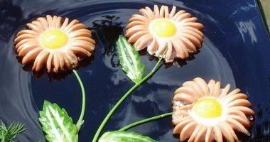 Рецепт Яичницы Ромашки