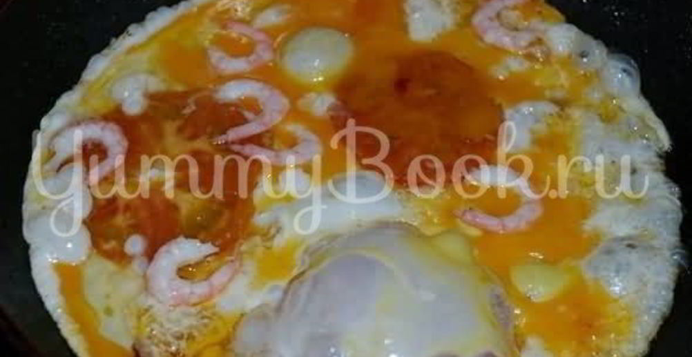 Рецепт яичницу с зеленым луком на завтрак в субботу