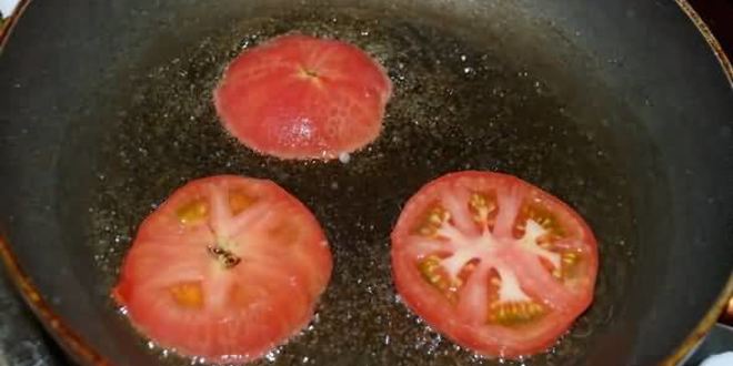 Рецепт яичницы с креветками