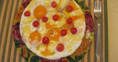 Рецепт Яичницы с мясом