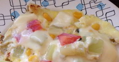 Рецепт Яичницы с овощами