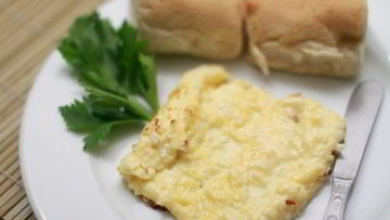 Рецепт Яичницы с сыром в духовке