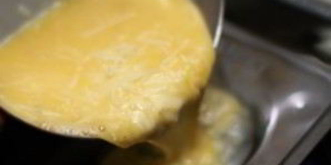 Рецепт яичницы с сыром в духовке