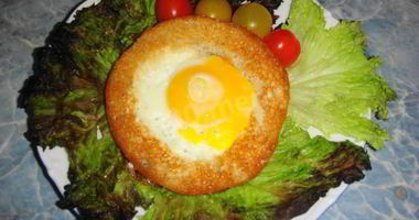 Рецепт Яичницы Смак в ломтике хлеба