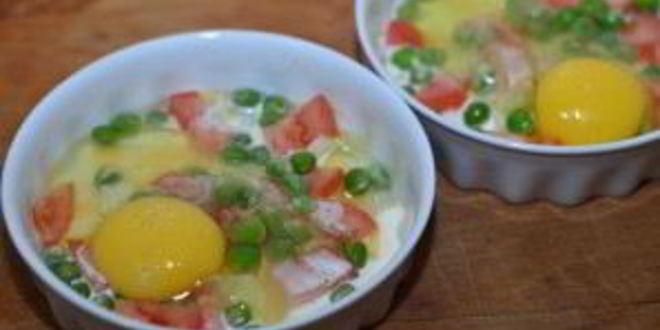 Рецепт яичницы в микроволновке