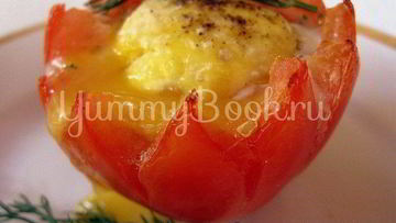 Рецепт Яичницы в помидоре
