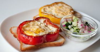 Рецепт Яичницы в сладком перце