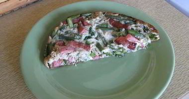 Рецепт Зеленой яичницы