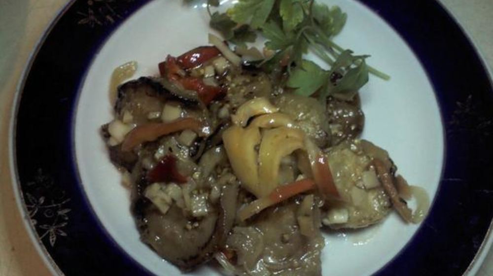 Как приготовить закуску из баклажан