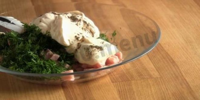 Рецепт закусочного торта наполеон праздничный