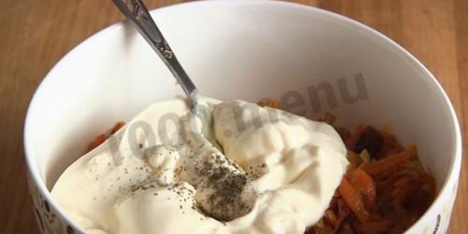 Рецепт закусочного торта наполеон праздничный