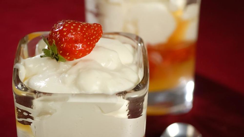 Как приготовить апельсиновое заливное с клубникой