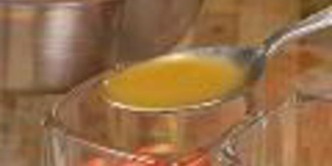 Рецепт апельсинового заливного с клубникой