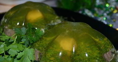 Рецепт Мясного заливного Грибы во мху