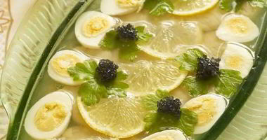 Рецепт Царского заливного из осетра