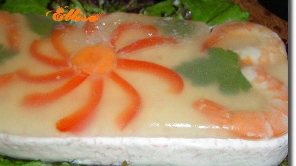 Как приготовить заливное фантазии на тему моря