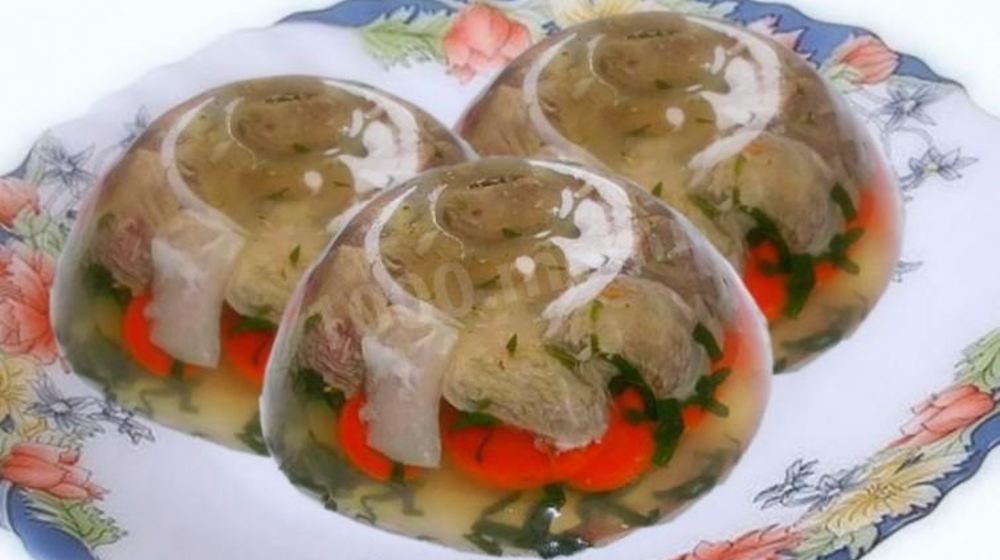 Как приготовить заливное из говядины