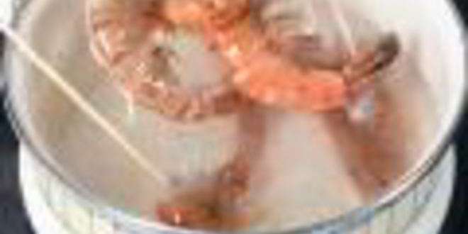 Рецепт заливного из судака и креветок