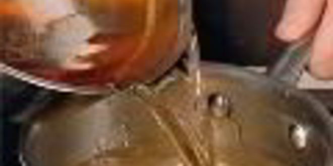 Рецепт заливного из свиного языка с опятами