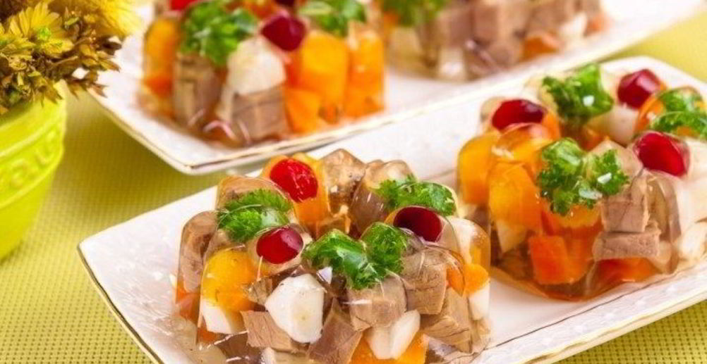 Рецепт заливное из птицы