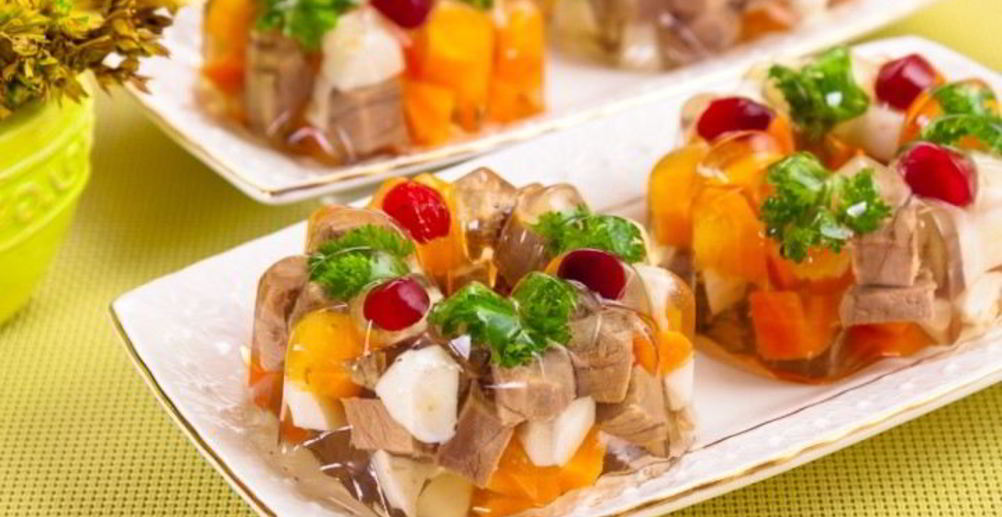 Рецепт заливное с говяжьей печенкой