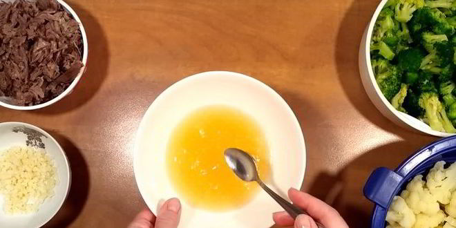 Рецепт заливного с брокколи