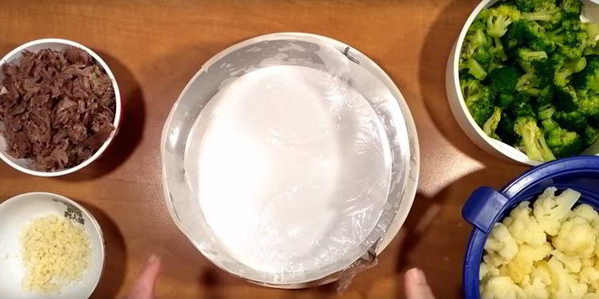 Рецепт заливного с брокколи