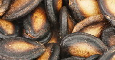 Рецепт Жареных острых тыквенных семечек с солью и чесноком