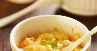 Рецепт Куриного жюльена в сливочном соусе с золотистой корочкой из пармезана