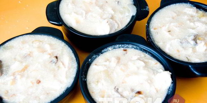 Рецепт жульена из курицы