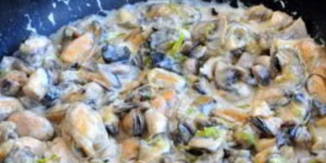 Рецепт жульена из рапанов