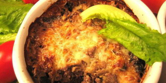 Рецепт жульена печеночного с грибами под сыром джюгас