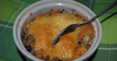 Рецепт Жульена с копченой индейкой