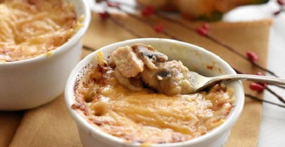 Рецепт жульена с грибами и картошкой