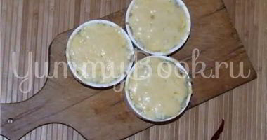 Рецепт Жульена с мидиями и креветками