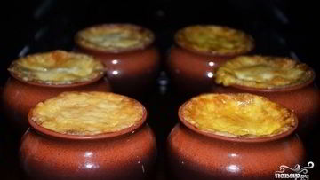 Рецепт Жульена со свининой и картошкой