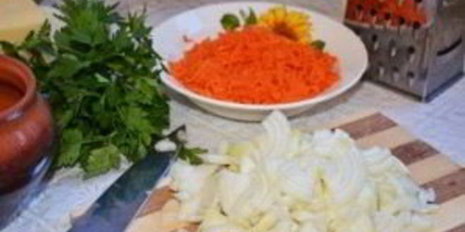 Рецепт жульена со свининой и картошкой