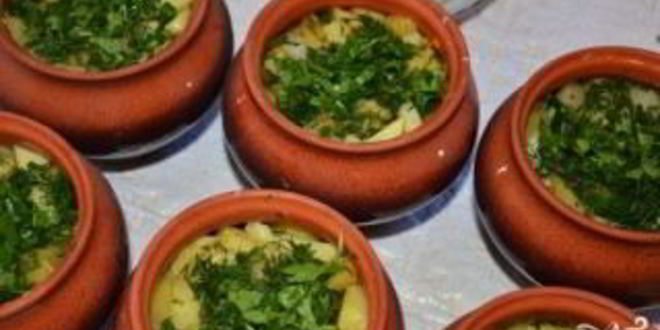 Рецепт жульена со свининой и картошкой