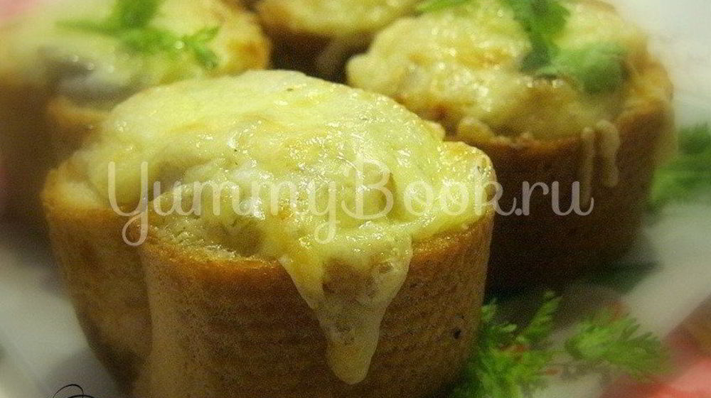 Как приготовить жульена в булочках